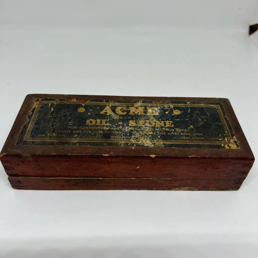 Vintage Acme oil stone - Picture 1 of 6
